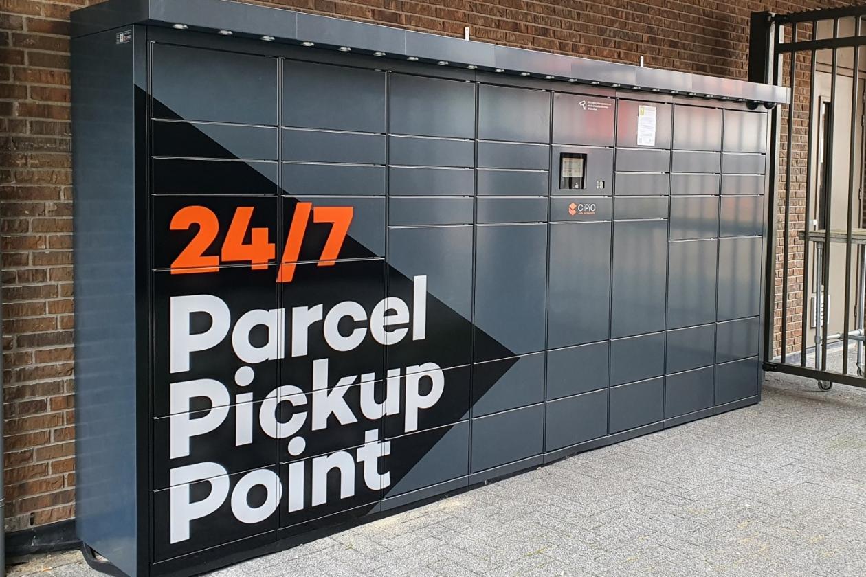 The CiPiO parcel locker is the solution for apartment complex TalentSquare