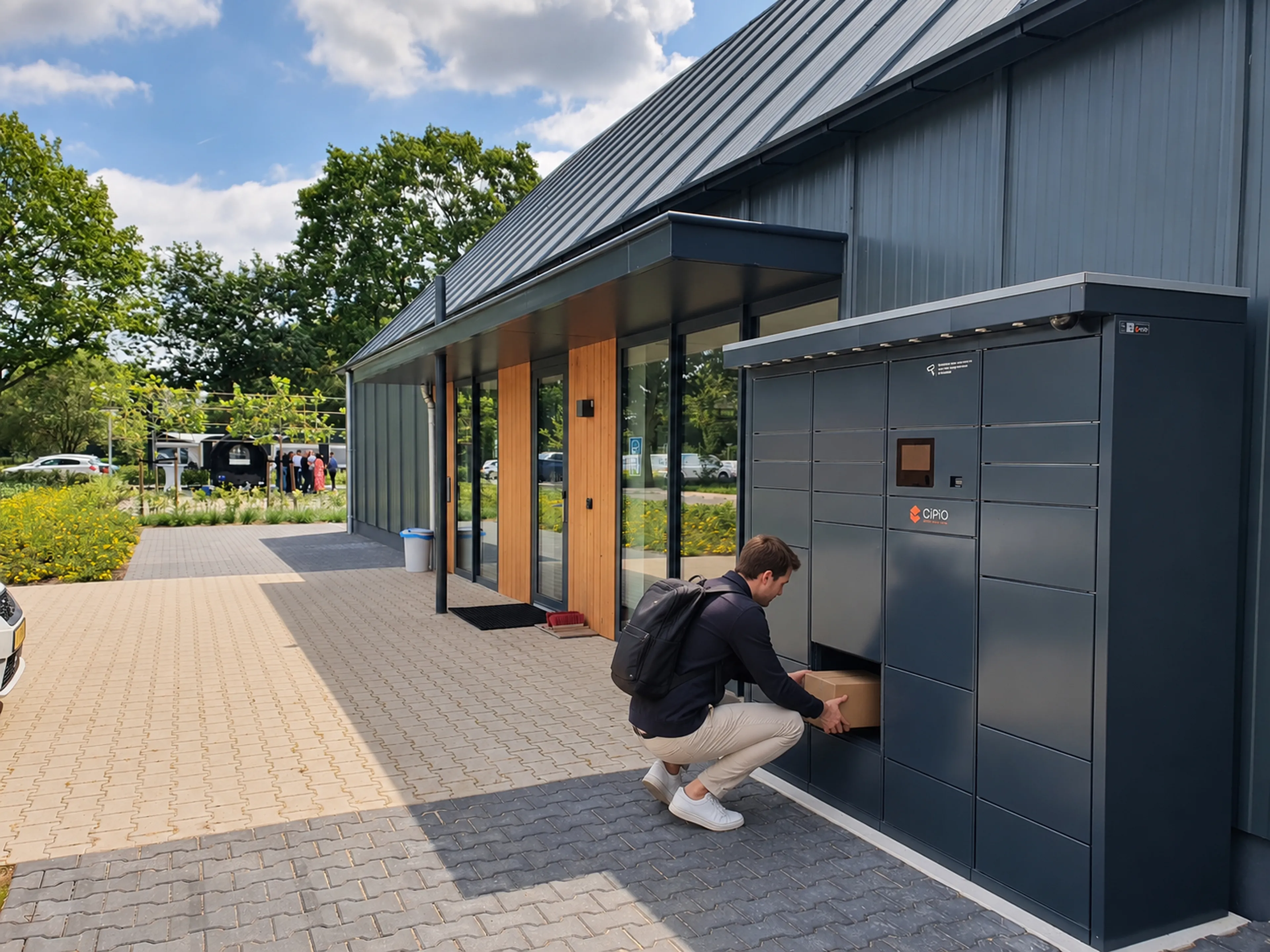 Inzichten in pakketlogistiek voor gebouwen.